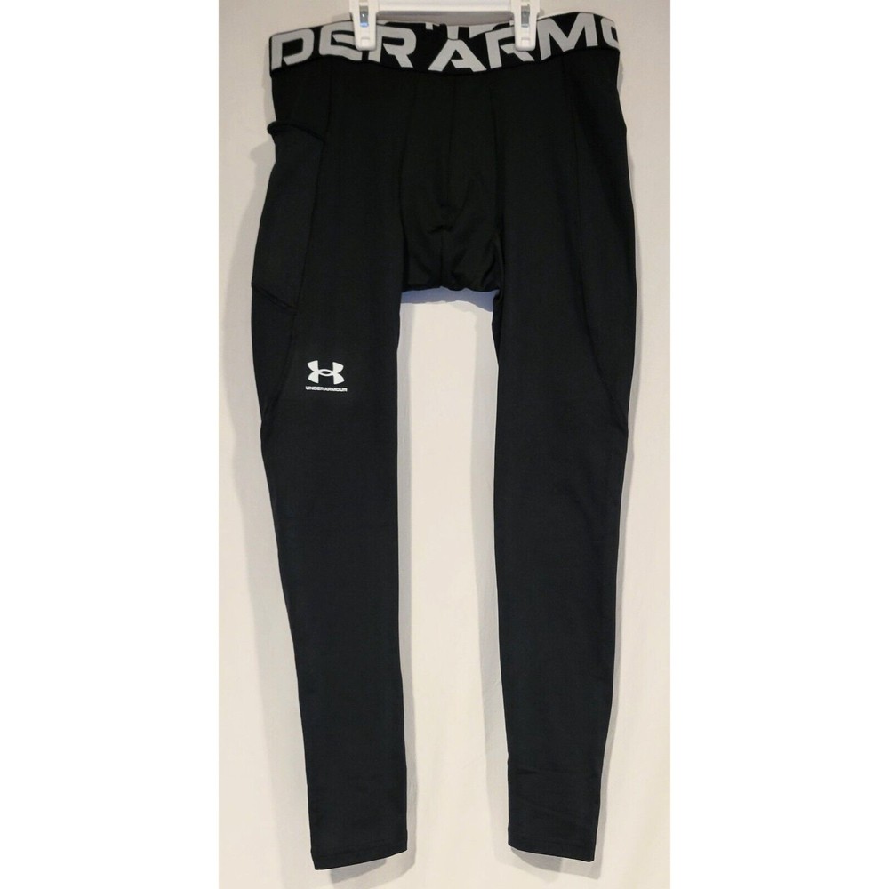Under Armour ColdGear Compression  Men's Leggings Black NWT Large $55.00